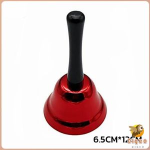 Digeo Loud Hand Bells for Adults Dinner Bells for Inside Classroom Bell for Food Line Alarm Jingles Ringing