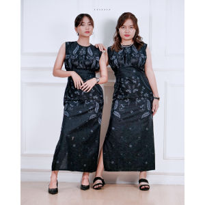 Laskala Batik Women Dress Slit Damar W01D003AD