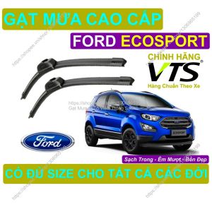 Gạt Mưa Lưỡi Silicon Kính Lái Ford Ecosport Cặp Gạt M.ưa Kính Lái Ford Ecosport Có Đủ Size Cho Các Đời Xe Ford Ecospot