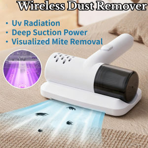 Handheld Mite Vacuum Cleaner UV Sanitizing Sealed Filter Deep Clean Bed Mattress Sofa Portable Home Use