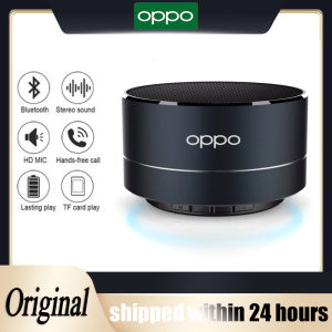 ♥Limit Free Shipping♥OPPO Portable Wireless Bass Speaker Audio With Charging Cable AndAuxiliary FM TF USB Plug-in Card Compatible Fit To Connect A Speaker