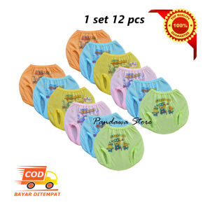 PANDAWA - 12Pcs Celana Pop Bayi New Born Murah