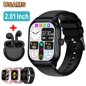Usams LH9 Smart Watch 2024 Android Gift Bluetooth Call Smartwatch 2024 Touch Dial Music Fitness Tracker Sports Watches