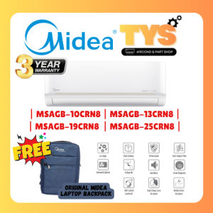 [💯ORIGINAL] Midea Air-Conditioners R32 1.0HP 1.5HP 2.0HP 2.5HP 3 STARS (MSAGB_CRN8)