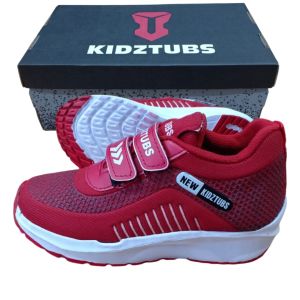 Sepatu Sekolah Anak Laki Laki Sepatu Warna Hitam Murah Tali Perekat Rekat Kecil Tanggung Umur 6-10 Tahun PAUD TK SD SMP SMA Kelas 1 2 3 4 5 6 7 8 9 0-KIDZTUBS2045040724