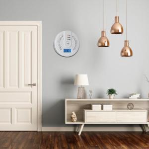 Carbon Monoxide Detector With High Sensitivity Sensors Visual Alerts Operated For Home Safety Easy Installation