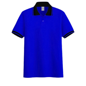 Kaospolos - Kaos polo shirt Biru Benhur kerah kombinasi | kaos kerah pria | kaos kerah polo shirt seragam lengan pendek