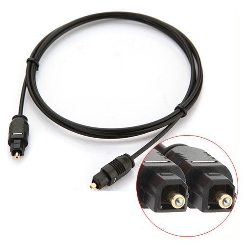 TOSLINK DIGITAL AUDIO OPTICAL CABLE (1, 1.5, 3, 5 METERS)