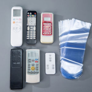 Joldhans ถุงฟิล์มหดความร้อนโปร่งใสสำหรับกล่องทีวีวิดีโอรีโมทคอนโทรลกันน้ำกันฝุ่นป้องกันกรณีป้องกัน