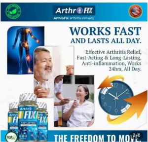 ArthroFIX Joint Wellness Supplement | Triple Strength Formula with Vitamin D | Softgels