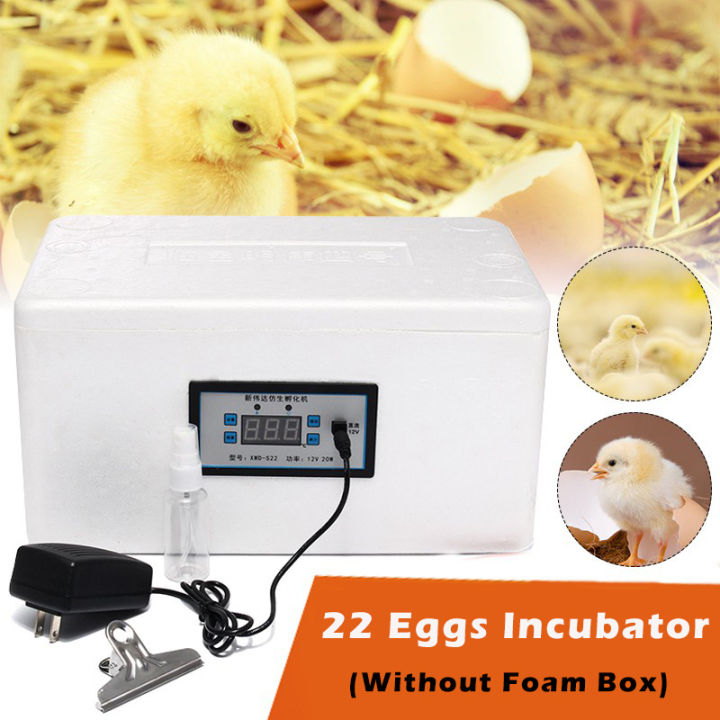22 Eggs DIY Incubator Kit Automatic Digital Incubator Poultry Hatcher