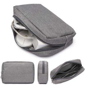 MIIQNUS Storage Bags Cable Organizer Storage Case Hiking Electronic Accessories Cable Organizer Case Cable Holder Bag Travel Kit Portable Organizer Case