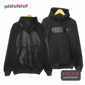 Jaket Prostreet Hoodie BLACK SKULL Sweater Pro Street SUNMORI MORI RIDERS RIDING TIKUM NIGHT FULL PRINT - QUALITY - CLOTHING DISTRO OUTFIT BRAND MEN /  PERIA / COWO - LOCAL BRAND HELM