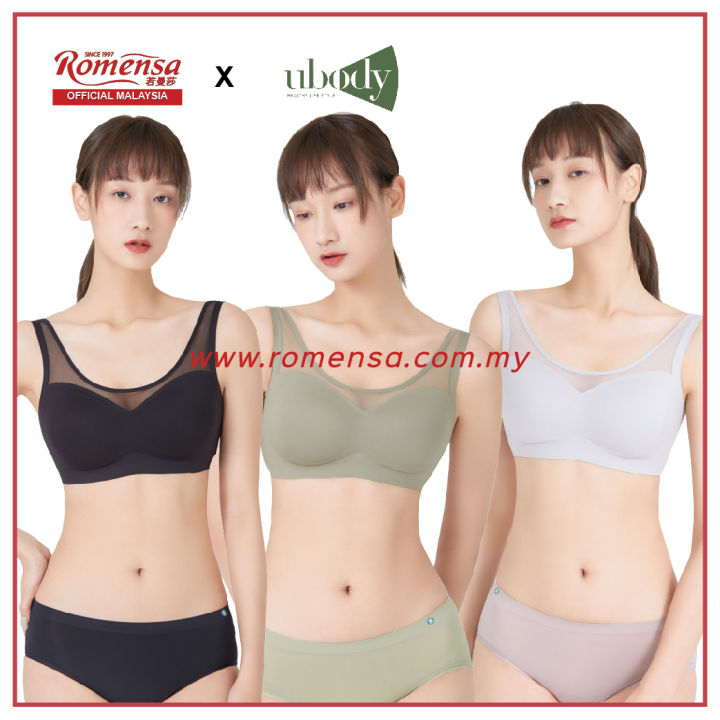 ROMENSA UBODY Natural Latex Bra 若曼莎UBODY <天然乳胶Air Bra>