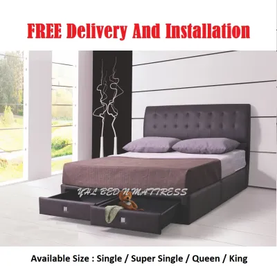 YHL Divan Bed Frame With Front Drawer