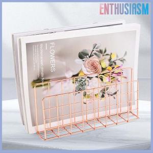 【Enthusiasm】🌟🌟【Hot Sale】🎈 Ins tối giản sắt máy tính để bàn lưu trữ giá tổ chức bảng tổ chức giá tài liệu cuốn sách giá bàn đa chức năng lưu trữ giá