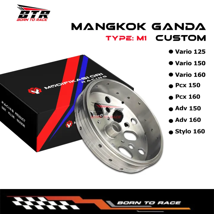 Vario%20160%20Custom%20Racing%20Mangkok%20kampas%20ganda%20Vario%20150%20Mangkok%20CVT%20Vario%20125%20Pcx%20150%20Rumah%20kopling%20original%20custom%20-%20Image%202