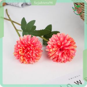 1 TANGKAI BUNGA ROSE DANDELION SUPER ARTIFICIAL POMPON BUNGA SNOW BUATAN DARI BAHAN KAIN SILK UNTUK DEKORASI PERNIKAHAN DIY HIASAN PAJANGAN RUMAH BUKET IMPORT MURAH DAN BUNGA PINGPONG BERKUALITAS