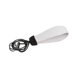 Elegant Leather Keychain Set Fashion Accessory Sturdy Materials Portable Designs Convenient for Trendy Men Women