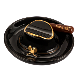 GALINER ที่เขี่ยบุหรี่ซิการ์เซรามิกมินิแบบพกพาออกแบบใหม่ที่เขี่ยบุหรี่เดินทางอุปกรณ์สูบบุหรี่