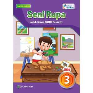 Ori Buku Seni Rupa Kelas 3 SD Kurikulum Merdeka Penerbit Arya Duta