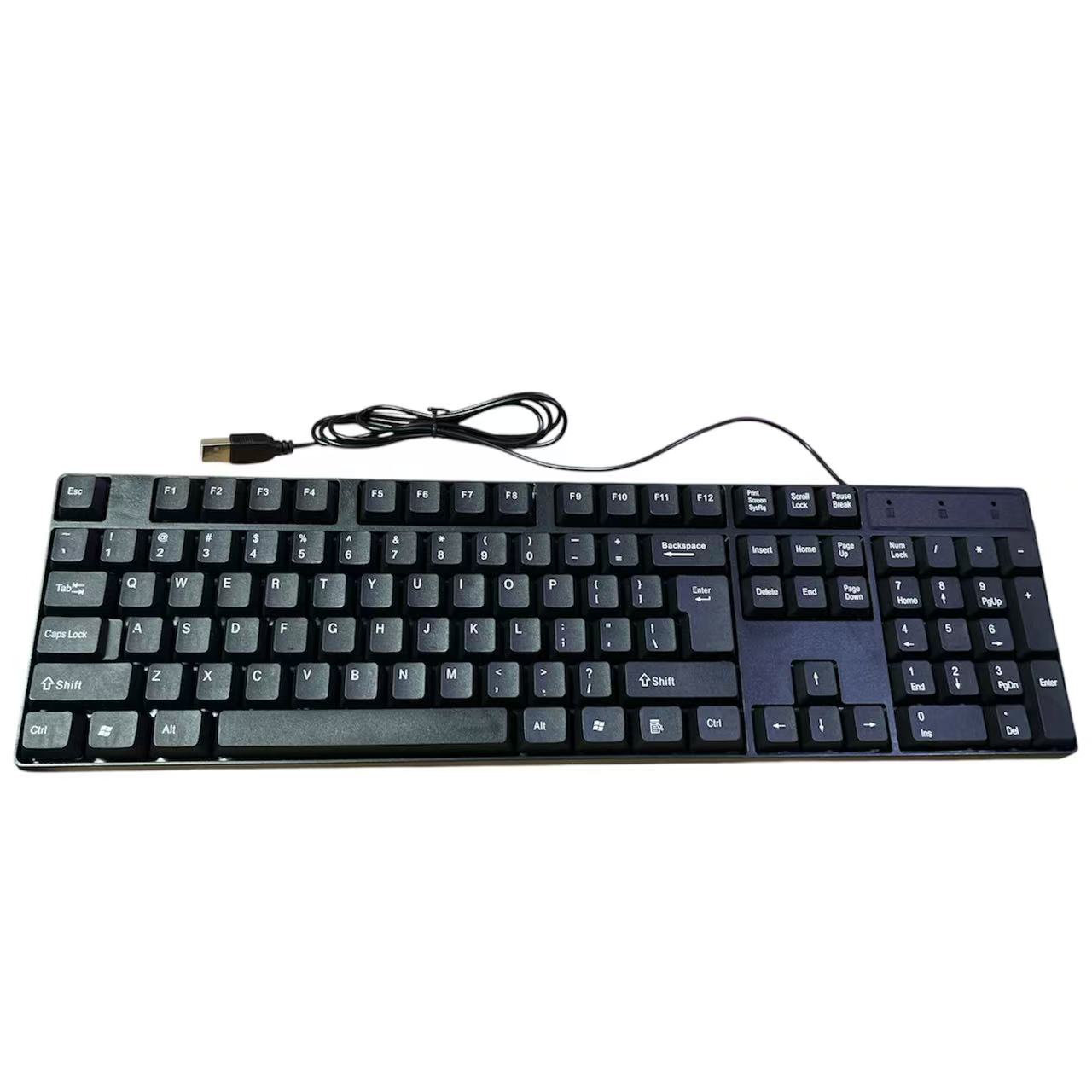 A4TECH KRS-83 USB Wired KEYBOARD for PC Laptop Black