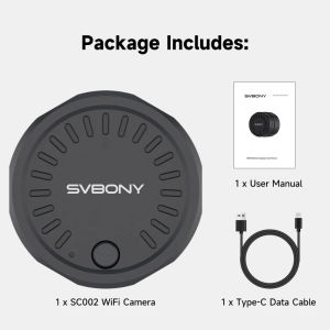 Svbony SC002 WiFi กล้องจุดดิจิตอล3โหมดซูมดิจิตอล1080P HD มุมมองแบบเต็มรูปแบบและการระบุนกเข้ากันได้กับชุด SV28สำหรับการทำดิจิทัลนก