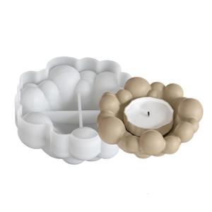 Hình đám mây sáng tạo khuôn silicon cho nhựa thạch cao và khay nhà trang trí crafting công cụ Silicone kết cấu