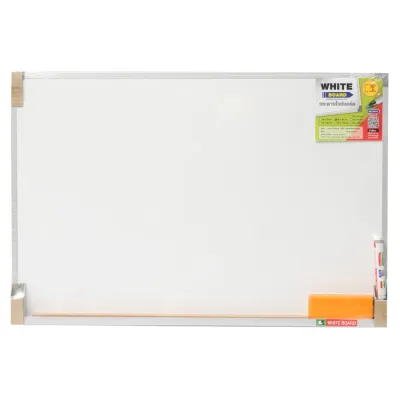 (KTS)กระดานไวท์บอร์ด PK ขนาด40x60 พร้อมแปรง/ปากกาไวท์บอร์ด