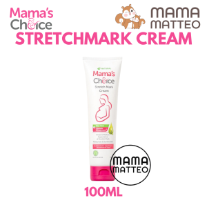 MAMAS CHOICE Stretch Mark Cream 100ml / Krim Mamas Choice Memudarkan Stretchmark / Perut Gatal / BANDUNG