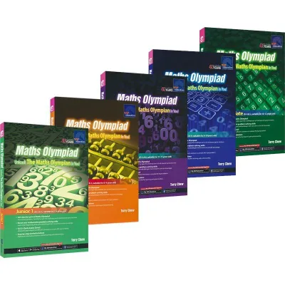[5 books/Set Color version ] Singapore SAP Maths Olympiad1-6 Grade Mathematical Olympiad Thinking &Training