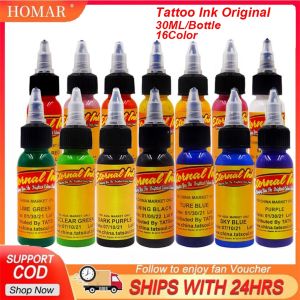 【Local Delivery】Professional Tattoo Ink Set Original Pigment Semi-permanent Tattoo Ink
