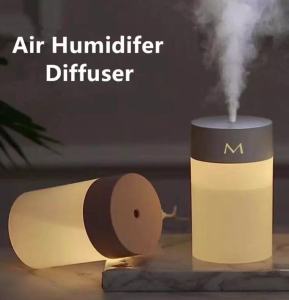 100% Original AMZ Ultrasonic Humidifier Air Purifier Diffuser Humidifer for Aroma in Office Home Car Night Light LED

