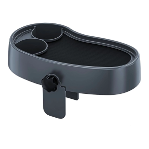 Nonslip bồn tắm nóng bàn kiêm khay đựng với kẹp có thể điều chỉnh dễ dàng cài đặt bồn tắm Khay phục vụ cốc đôi chủ sở hữu kệ