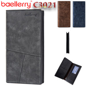 Ví Dài Nam Da Cầm Tay Chính Hãng Baellerry C3021 Chất Liệu Da Cao Cấp Bóp Nam Dài Gập Đôi Đựng Tiền Và Thẻ
