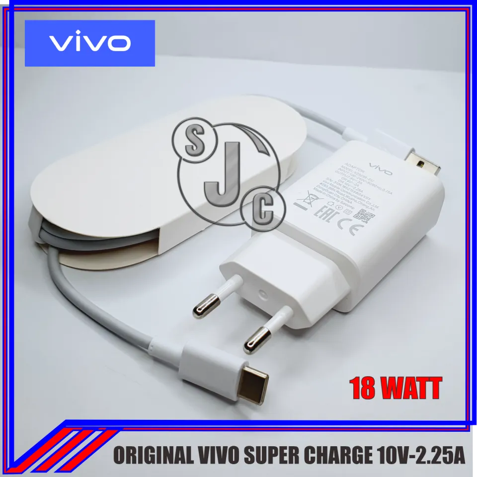 CHARGER VIVO TYPE-C FAST CHARGING Y30 Y30i Y50 Y51 Y51A ORIGINAL