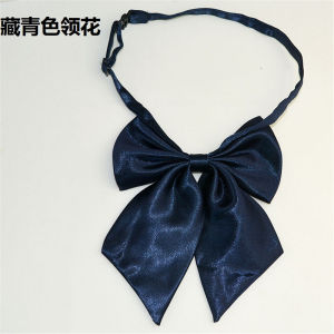 【Hàng Có Sẵn】jk Đồng Phục Nhật Bản Trang Trọng Cà Vạt Màu Đen Cotton Miễn Phí Áo Chui Đầu Dây Nơ Cho Bé Gái