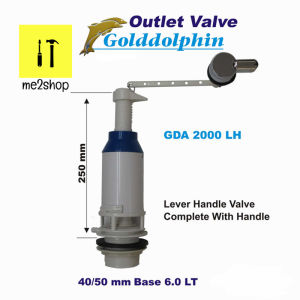 GOLDOLPHIN GDA 2000LH PEMASANGAN TANGI AIR TANDAS / CHROME HANDLE TOILET CISTERN FLUSH VALVE /OUTLET VALVE
