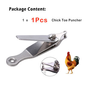 3 IN 1 Gamefowl kit 2mm Toe puncher for chicks Stainless steel Chicken feet puncher marking tool Gamefowl accessories