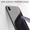 ZeroQiQi Case For Realme 12x 5G Famous Racing Car Logo Phone Case For boys Case Modified Stripe Design Carbon Fiber Tempered Glass Back Cover Casing. 