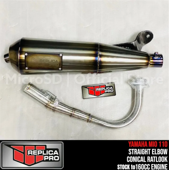 Original ReplicaPro Brand - CONICAL RATLOOK FOR MIO / NMAX / AEROX / BEAT / CLICK - Mio Pipe | NMAX Pipe | Aerox Pipe | Beat Pipe | Click Pipe | Exhaust Pipe | Muffler | Replicas Pro