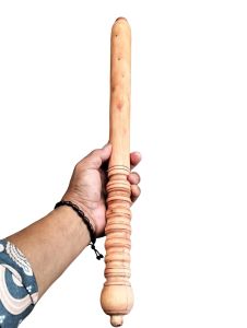 Tongkat Komando Kayu Bidara Panjang 60cm - Model Baru