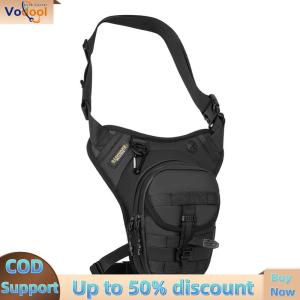 【Vodool Auto Center】Racing Suits Accessories Men Motorcycle Drop Leg Bag Crossbody for Outdoor Adventures