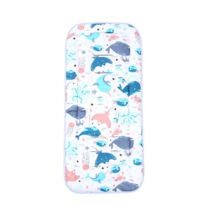 【Lorra】เบาะรองนั่ง ลายการ์ตูนสัตว์ ระบายอากาศ กันลม อุปกรณ์เสริมรถเข็นเด็ก ผ้ารองรถเข็น