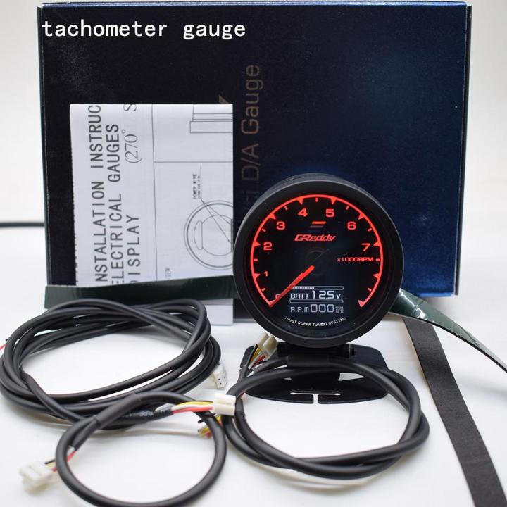 GREDDY Multi D/A LCD Digital Display Meter Tachometer Gauge 7 Colours 2