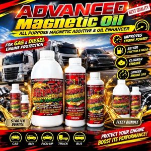 Engine Oil Treatment Advanced Magnetic Oil Nano Technology All Purpose Magnetic Additive & Oil Enhancer