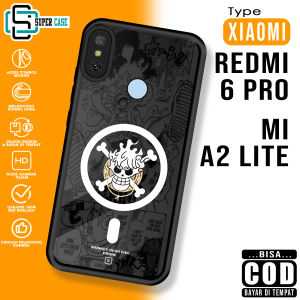Case XIAOMI REDMI 6 PRO MI A2 LITE SuperCase Motif [ PON  ] Casing Terbaru Softcase Hardcase glossy kaca Bisa COD