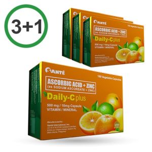 Sante barley Dailyc Plus Zinc 100Capsule/Box 4box 3+1