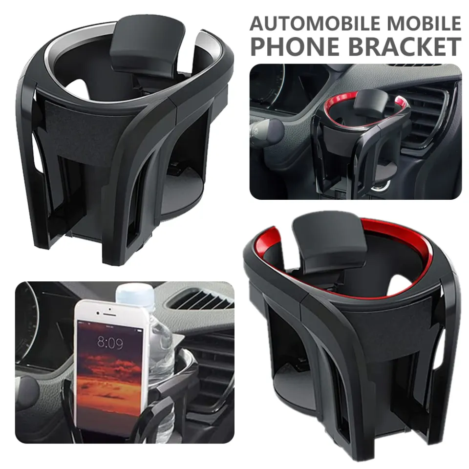 2 in 1 Car Air Vent Cup Holder and Car Phone Mount Universal Cup