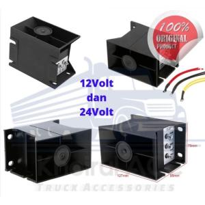 Klakson Atret suara biasa - Back Horn - Kelakson Alarm Truk Truck Mundur Rem 12V 24V
